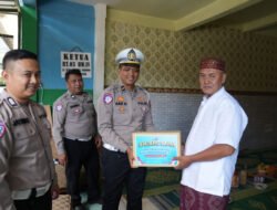 Polres Gresik Peduli Purnawirawan, Satlantas Gelar Anjangsana Sambut Hari Lalu Lintas ke-70