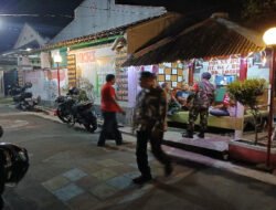 TNI, FKPPI, dan Linmas Bersinergi Jaga Kamtibmas Mojosongo Lewat Patroli Malam