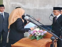 Bupati Banyuwangi Lantik Guntur Priambodo Sebagai Sekretaris Daerah