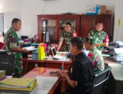 Jalin Hubungan Kerja Diwilayah, Babinsa Koramil 0801/09 Sudimoro Lakukan Kegiatan Komunikasi Penduduk