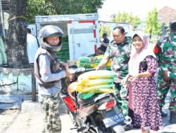 Kodim Ponorogo Gelar Program GPM, Warga Puas Terima Beras SPHP Kualitas Baik
