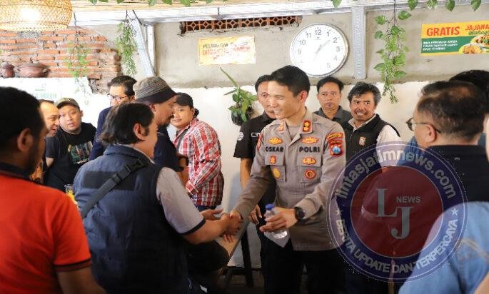 Silaturahmi Pupuk Sinergi, Polresta Malang Kota Ajak Awak Media Jadi Garda Terdepan Jogo Malang