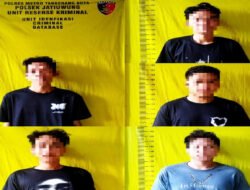 Polsek Jatiuwung Amankan 5 Terduga Pelaku Pengeroyokan Driver Ojol