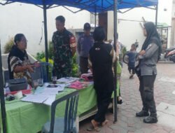 Pendampingan Posyandu, Wujud Kepedulian Babinsa Serengan Terhadap Kualitas Kesehatan Masyarakat