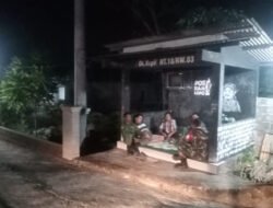 Patroli Malam Koramil Cepogo Perkuat Keamanan Wilayah