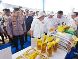 Gerakan Pangan Murah Polri Salurkan 1.386 Ton Beras SPHP di Tengah Panen Raya Kuartal III