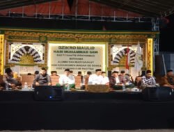 Ciptakan Suasana Aman Acara Pengajian Akbar, Bukti Sinergi TNI dan Banser Di Pacitan