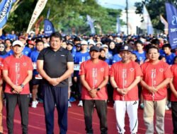 Hari Jantung Sedunia, Dandim Pacitan dan Forkopimda Ikuti WHD Run and Walk 2025