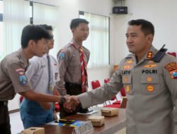 Polres Probolinggo Rekrut Pelajar Duta Kamtibmas, Wujudkan Pelajar Berkarakter Pancasila