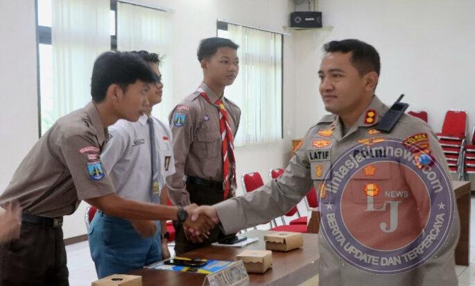 Polres Probolinggo Rekrut Pelajar Duta Kamtibmas, Wujudkan Pelajar Berkarakter Pancasila