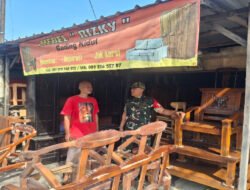 Inilah Strategi Babinsa Danukusuman, Ambil Hati Warga Harus Selalu di Pertajam