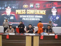 Polres Kediri Kota Amankan Lima Tersangka Pengeroyokan 2 Diantaranya ABH