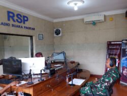 Dandim Pacitan Sosialisasikan Penerimaan Prajurit TNI AD Melalui Talkshow di RSP