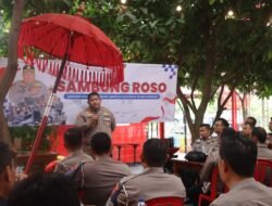 Kapolres Pasuruan Gelar Sambung Roso, Dengarkan Curhatan Anggota di Masjid Merah Pandaan