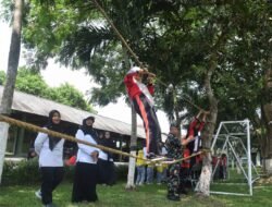 Belajar Patriotisme, Siswa Salamrejo Ikuti Outing Class di Kodim 0806/Trenggalek