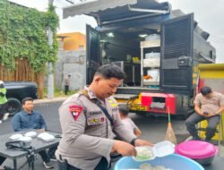 Polda Jatim Dirikan Dapur Lapangan di Ponpes Al Khoziny Sidoarjo