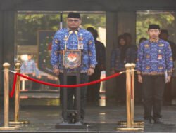 Kemendagri Gelar Upacara Hari Kesaktian Pancasila dan Lepas Kontingen Pornas XVII Korpri