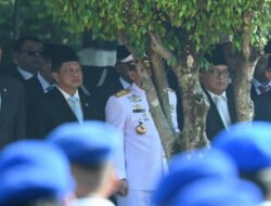 Perdana Dipimpin Presiden Prabowo, Mendagri Hadiri Upacara Peringatan Hari Kesaktian Pancasila di Lubang Buaya