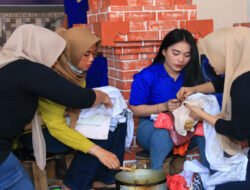 Hari Batik Nasional, Warga Binaan Lapas Banyuwangi Berbagi Ilmu Membatik kepada Masyarakat