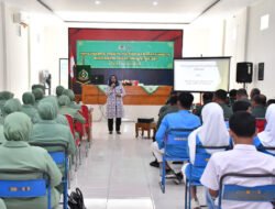 Kodim 0802 / Ponorogo Gelar Penyuluhan Bintal (Bahaya Narkoba, HIV/AIDS, Pornografi dan LGBT)