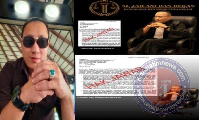 Noven Saputera S.H : Terkait Hak Jawab Daniel Turangan, Sebenarnya Siapa yang Tidak Profesional ??