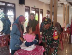 Peduli Kesehatan, Babinsa Joyotakan Laksanakan Pendampingan Posyandu ILP di Wilayah Binaan