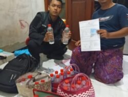 Operasi Tipiring Polres Gresik di Dua Lokasi Berbeda, Amankan Puluhan Botol Arak Bali dan Miras Impor