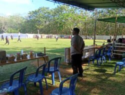 Sangkapura Gelar Turnament Sepak Bola U12 dan Bola Kasti Merebutkan Piala Kapolsek Sangkapura Cup 2025