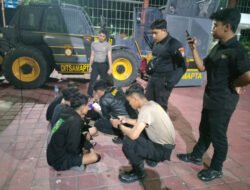 Patroli Raimas Kalam Munyeng Polres Gresik Gagalkan Peredaran Pil Koplo, Tiga Pemuda Diamankan