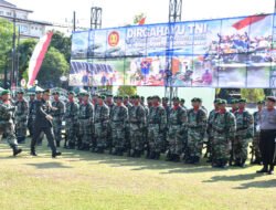 Kodim Ponorogo Gelar Upacara Bendera Peringatan HUT ke 80 TNI Tahun 2025
