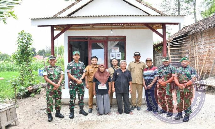 Pembangunan RTLH Kodim Ponorogo Selasai, Warga Senang dan Berterimakasih