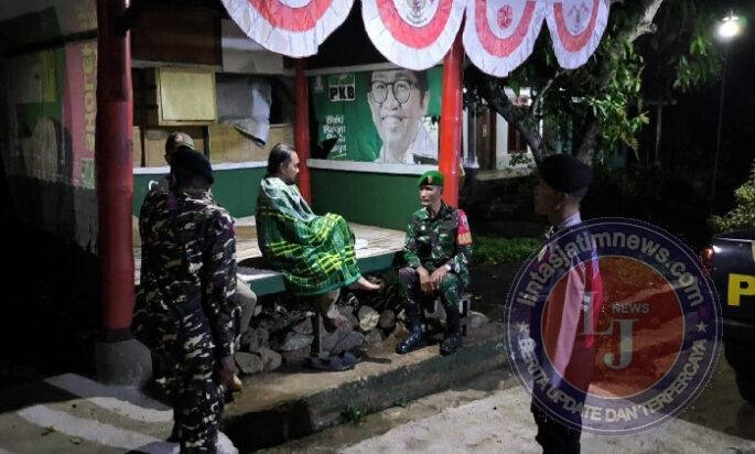 Kapolsek Puspo Gelar Patroli Antisipasi 3C, Jaga Kondusifitas Malam Hari