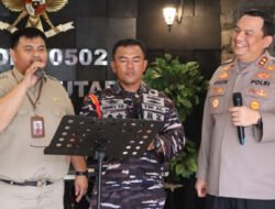 Forkopimko Jakarta Utara Berikan Kejutan HUT TNI ke – 80 di Kodim 0502/Jakarta Utara