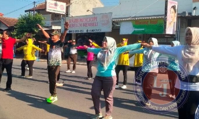 Kodim Ponorogo Gelar Olahraga Bersama Meriahkan HUT ke 80 TNI Tahun 2025