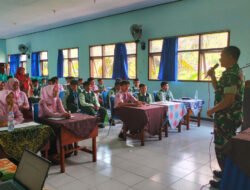 TNI Bina OSIS MTsN 2 Trenggalek, Tanamkan Disiplin dan Semangat Patriotisme pada Generasi Muda