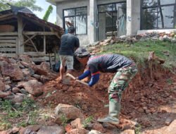 Program TMMD 126 Kodim 0801/Pacitan Menyasar Pada Pembuatan Kamar Mandi Mushola Nurul Huda