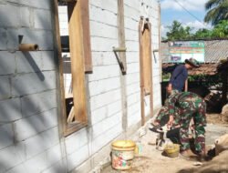 Satgas TMMD 126 Kodim 0801/Pacitan Lanjutkan Pengerjaan Rutilahu