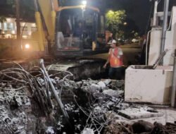 Proyek Box Covert Diduga Disusupi kawananan Pencuri Kabel Telkom