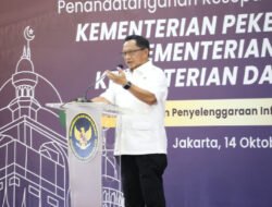 Teken MoU bersama Menteri PU dan Menag, Mendagri Tegaskan Dukungannya terhadap Pendidikan Pesantren