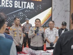 Polres Blitar Berhasil Amankan Tersangka Begal 2 Bulan Beraksi di 18 TKP