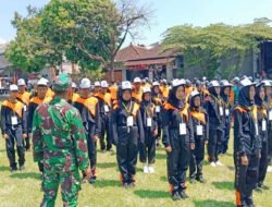 Kodim 0724/Boyolali Beri Pembekalan Mental dan Wawasan Kebangsaan bagi Siswa SMK N 1 Sawit