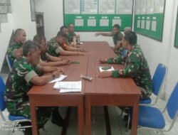 Inilah Pesan Danramil 03 Serengan Saat Apel Pagi