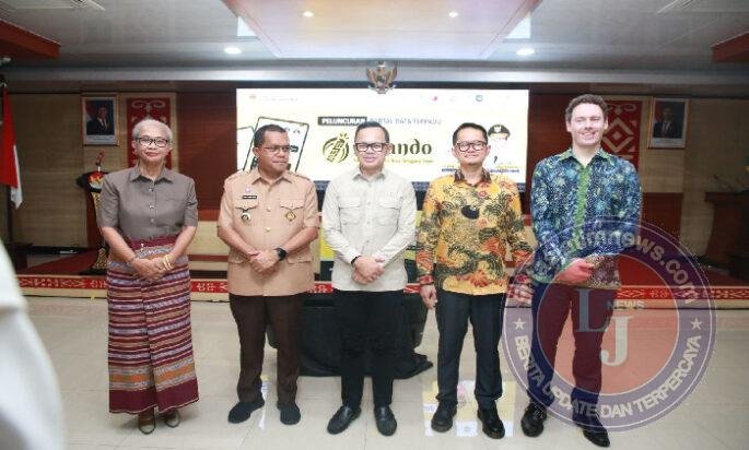 Launching Portal Satu Data NTT, Bima Tekankan Pentingnya Kepemimpinan Berbasis Data