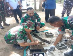 Satgas TMMD 126 Kodim Pacitan Gelar Kegiatan Non-Fisik dengan Pengolahan Limbah FABA