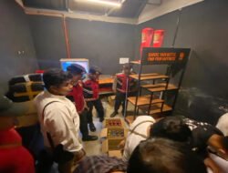 Harkamtibmas Polres Tulungagung Gelar Razia, Puluhan Botol Miras Diamankan