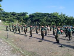 Babinsa Laksanakan Kegiatan Ketarunaan dengan Materi PBB dan TUS