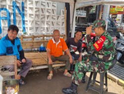 Sambangnya Babinsa Tipes ke Warga Binaan Wujudkan Silaturahmi