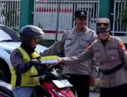 Polres Priok, Laksanakan Jumat Peduli di Hari Jum’at Penuh Keberkahan untuk Sopir, Ojol, Buruh dan Karyawan Kebersihan