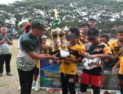 Turnamen Sepak Bola SSB U-11 Piala Dandim Ponorogo Dalam Rangka HUT ke-80 TNI Ditutup