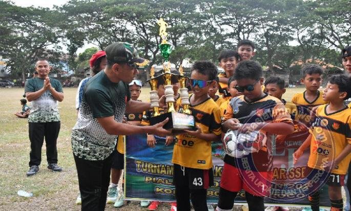 Turnamen Sepak Bola SSB U-11 Piala Dandim Ponorogo Dalam Rangka HUT ke-80 TNI Ditutup
